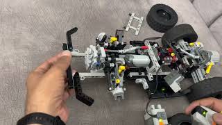 Testing My New LEGO Technic Car Chassis With Power Functions