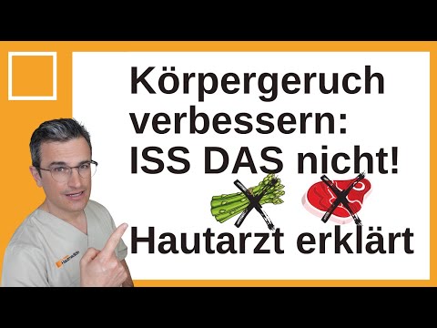 Video: 3 Möglichkeiten, Körpergeruch zu beseitigen