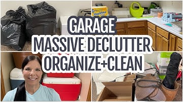 DECLUTTER & ORGANIZE #garagecleanout #cleaningmotivation #declutter #homeorganization #decluttering