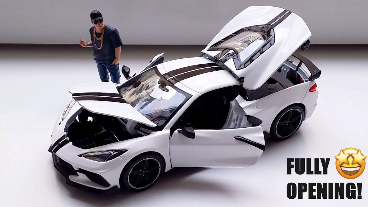 Reviewing the 1/24 Chevrolet Corvette C8 Stingray (High Wing) by 
