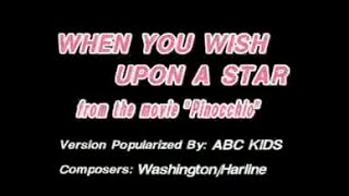 When You Wish Upon A Star From The Movie Pinocchio - Abc Kids Music Lab