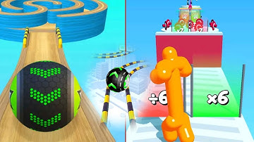 Going Balls // Tall Man run - All Level Gameplay Android,iOS - new gaming video