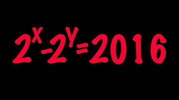 Math Olympiad Problem | Solving a Diophantine Exponential Equation | Can You Solve For x and y?