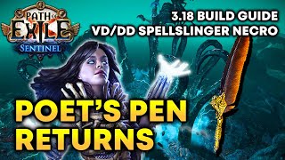 ANNIHILATE Your Foes with Poet's Pen VD/DD Spellslinger [Path of Exile 3.18]