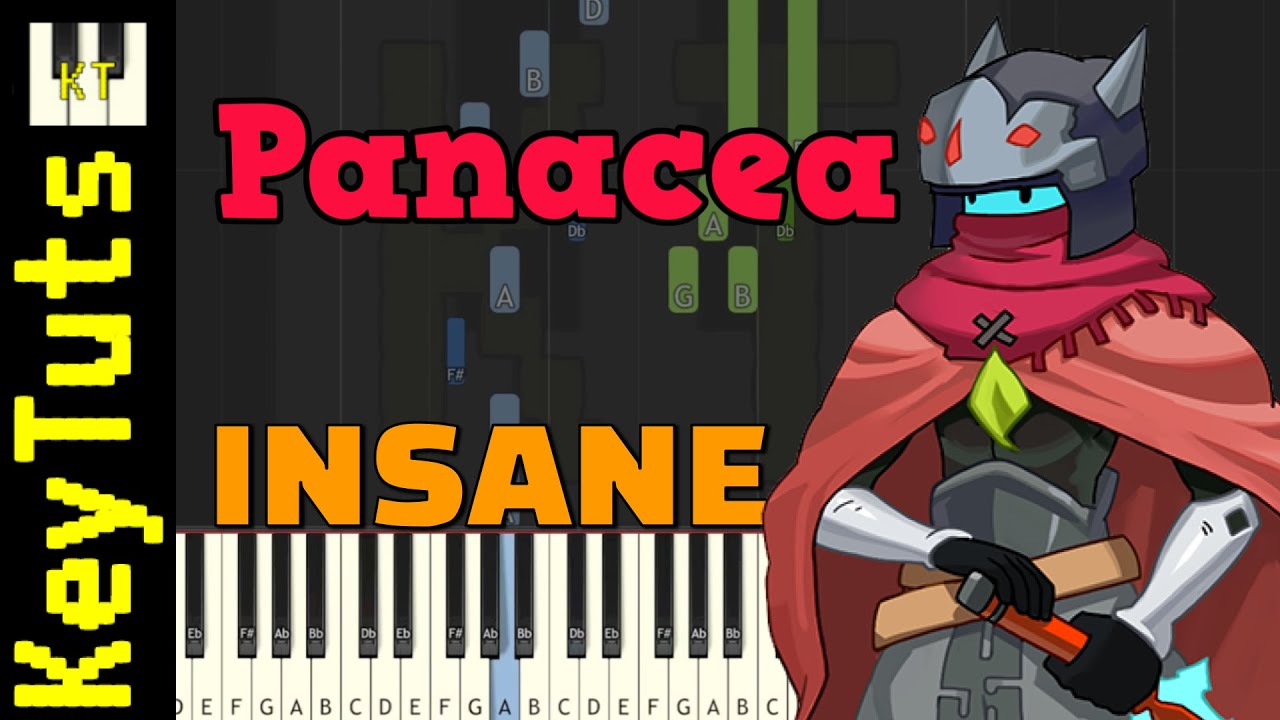 Panacea [Hyper Light Drifter] by Disasterpeace] - Insane Mode [Piano Tutorial] (Synthesia)