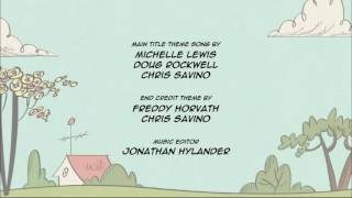 The Loud House closing credits with 20th Century Fox Television Distribution logo