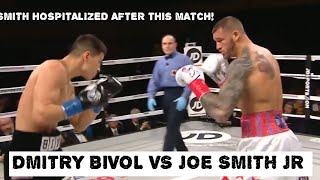 TROUBLE! DMITRY BIVOL (RUSSIA) VS JOE SMITH JR (USA) BOXING HIGHLIGHTS!