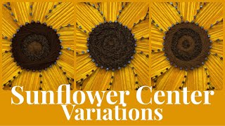 Celebrity String Art Sunflower Center Variations Profile