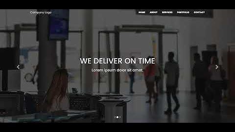 Awesome Bootstrap slider with Text Animation