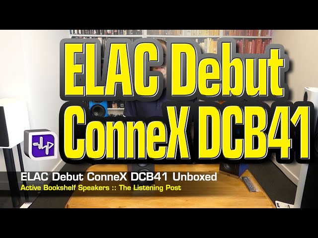Активна полична акустична система ELAC DEBUT CONNEX DCB41 Blue (пара)