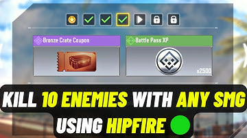 How to Kill 10 Enemies with Any SMG Using Hipfire Cod Mobile | Thrilling Heroics Seasonal Event 2023