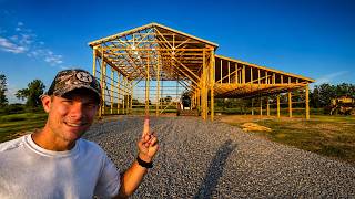 Watching Our Barndominium come to life.