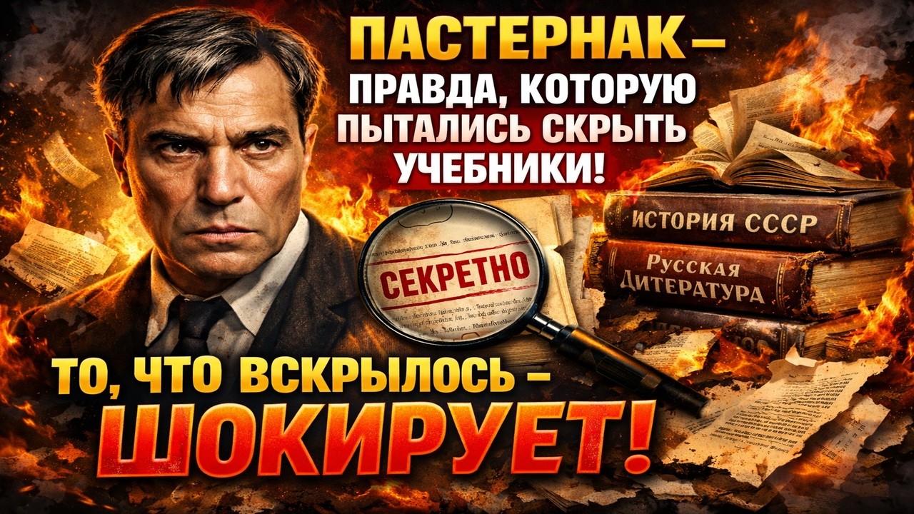 Пастернак не тот, кем его показывают — версия без цензуры! То, что вскрылось   ШОКИРУЕТ!