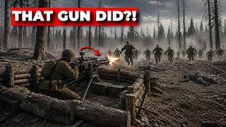 They Banned His Low Mounted Browning — Until It Wiped Out 40 German Scouts