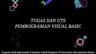 Celebrity TUGAS & UTS pemrograman Visual Basic. Profile