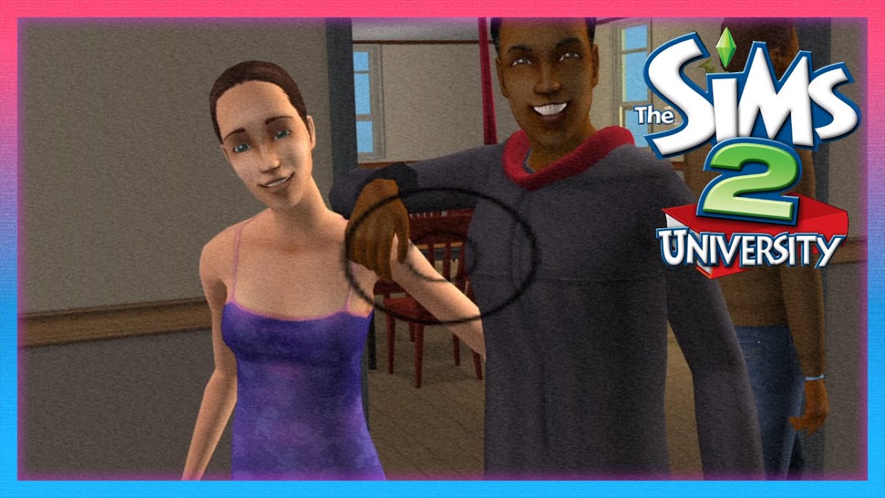 Университет в The Sims 2 — День выпуска Райана!