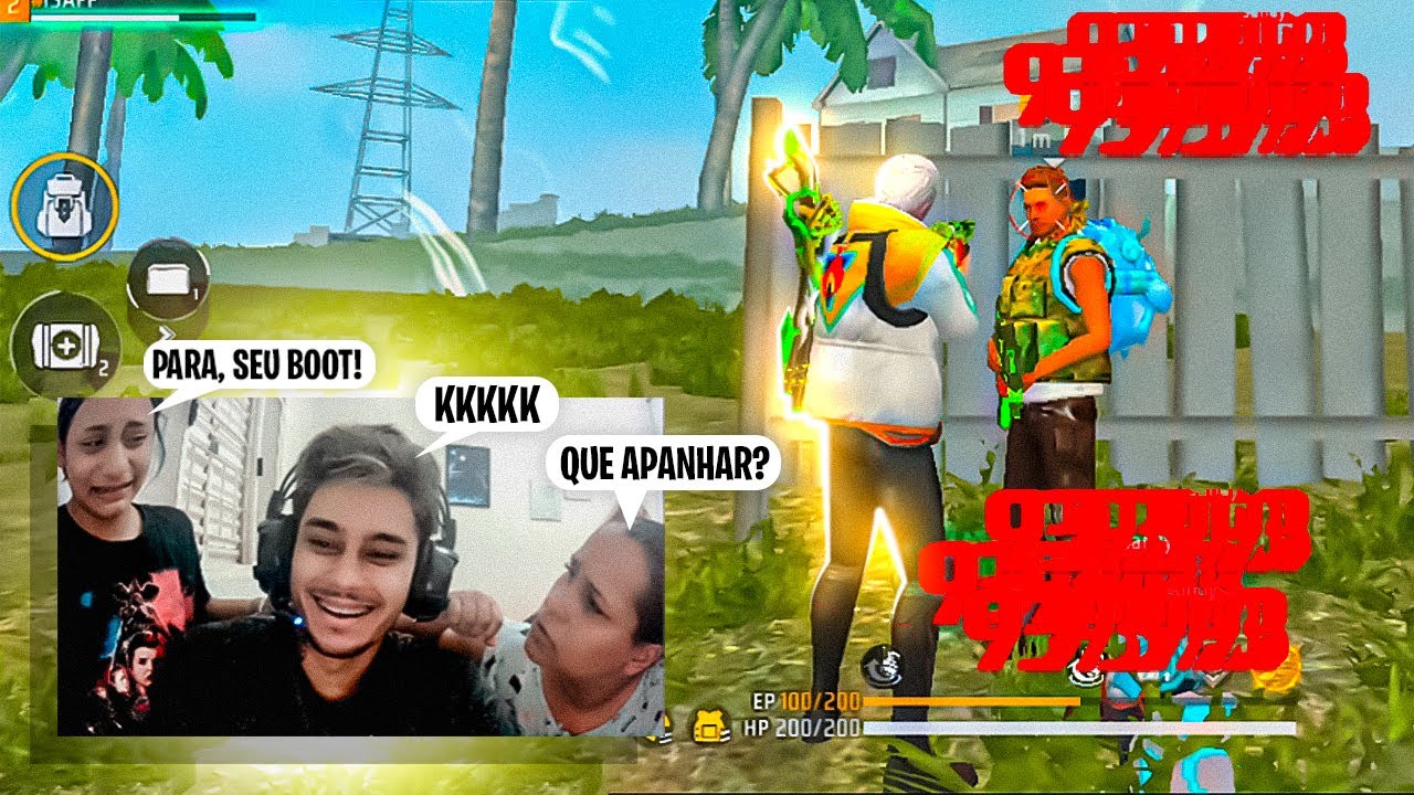 EU TROLLANDO MINHA IRMÃZINHA E FIZ ELA CHORAR! E MINHA MÃE ME DEU UMA SURRA! 😭