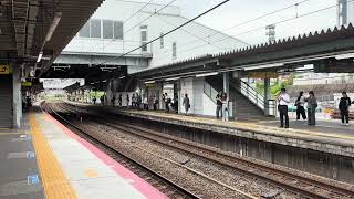 JR琵琶湖線 EF210形106編成 貨物列車 膳所駅4番線通過