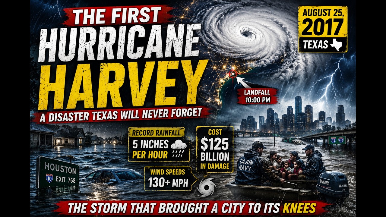 The Day That Almost Ended Texas  Hurricane Harvey 2017 Documentary