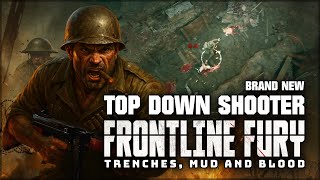The Most Brutal WW2 Top Down Shooter You’ve Never Played - Frontline Fury: Trenches, Mud & Blood screenshot 3
