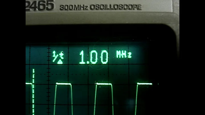 Tek 2465 readout flicker