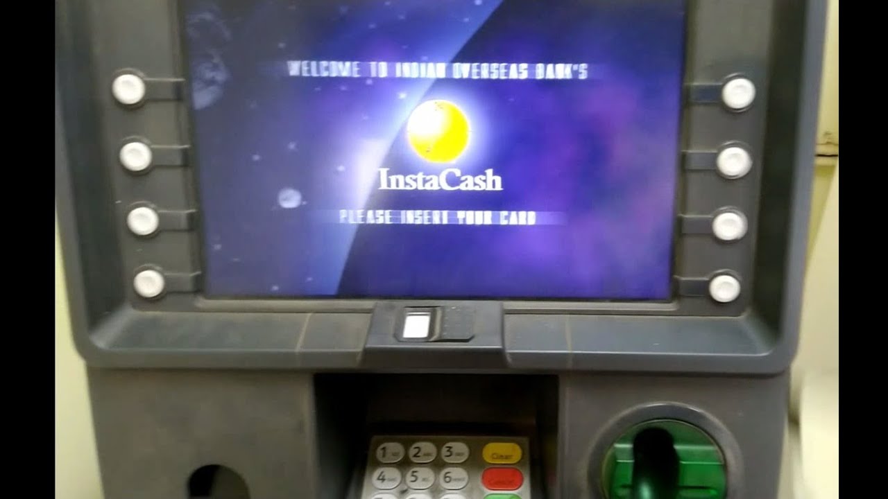 How to Cash withdraw from ATM Machine | How to Pin Change | Balance ...