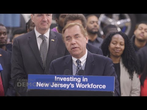 Speaker Coughlin on Apprenticeship Grants to Help NJ Workers