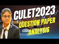 Calcutta University law entrance exam 2023 question paper analysis