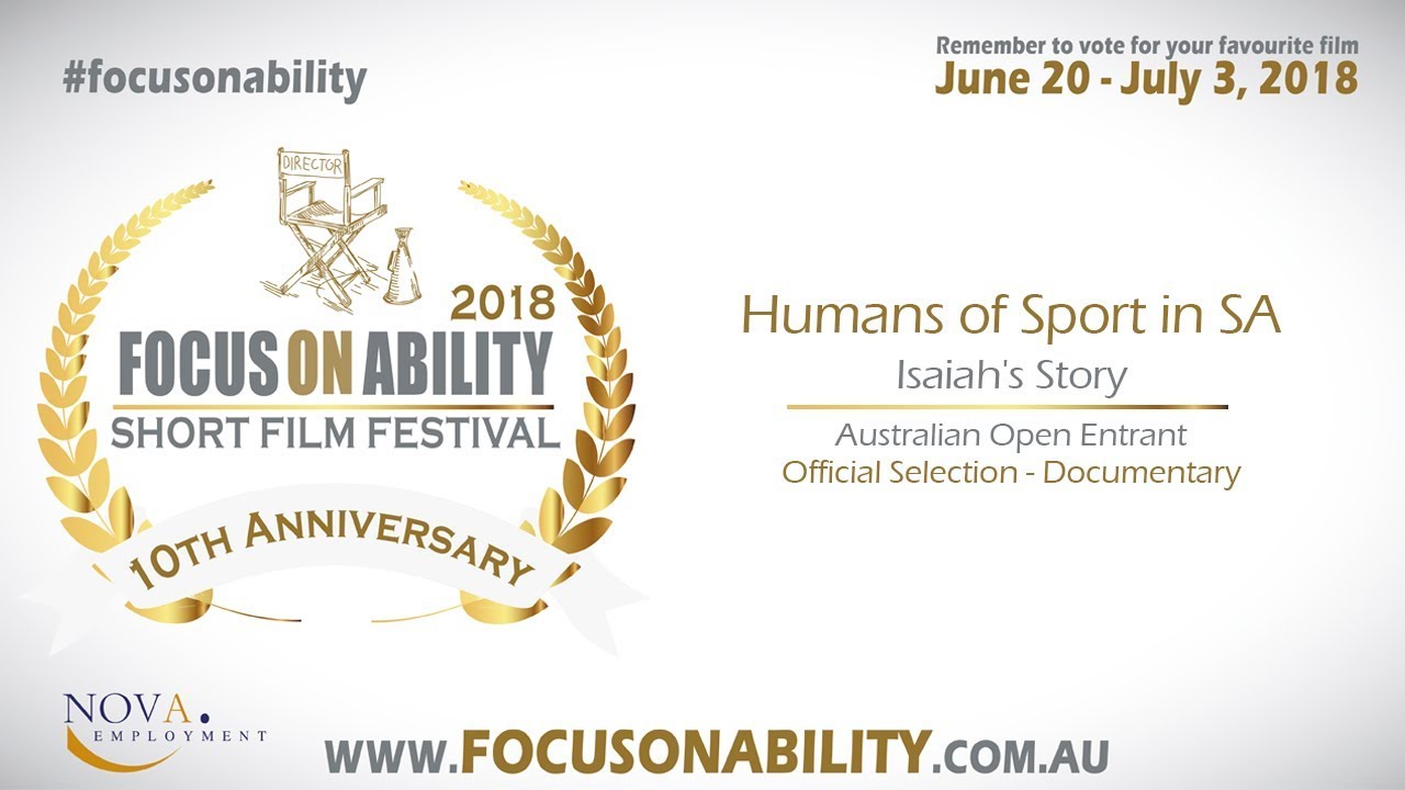 festival of lights Humans of Sport in SA - Isaiah's Story