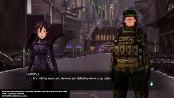 SWORD ART ONLINE: FATAL BULLET - Meeting Pitohui & M