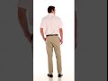 Harriton M500S Men's Easy Blend Short-Sleeve Twill Shirt with Stain-Release Buy at ApparelnBags.com