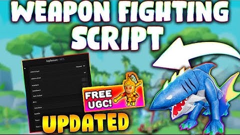 *UPDATED* Weapon Fighting Simulator Script (PASTEBIN 2023) (GET UGC, AUTOFARM MOBS/BOSS, EQUIP BEST)