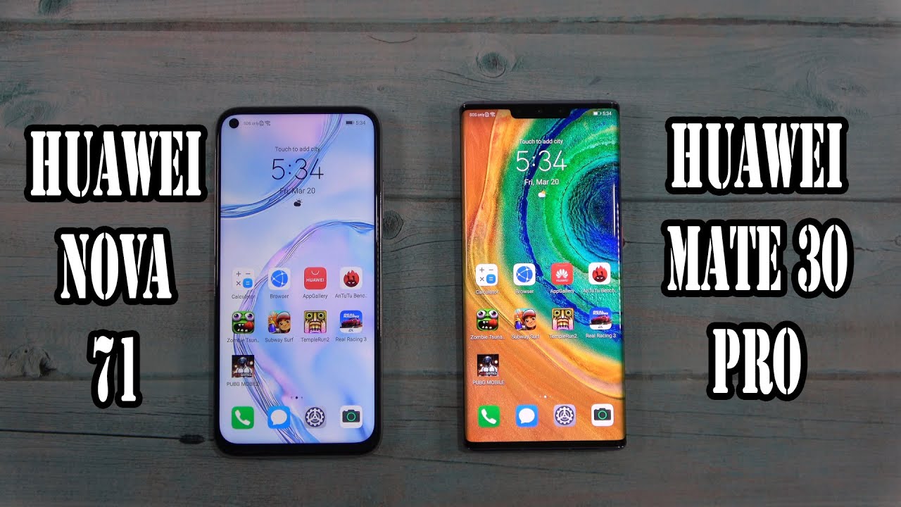 Kabelbaan Nest plek Huawei nova 7i vs Huawei Mate 30 Pro | SpeedTest and Camera comparison -  YouTube