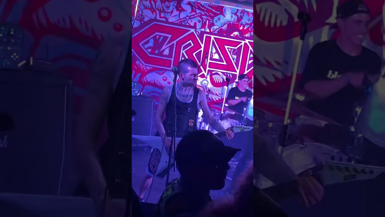 Crisix - crew change - Live @MCP Apache, Belgium - 07/04/2023