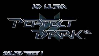 Perfect Dark (Stereo): Sound Test 1 HD