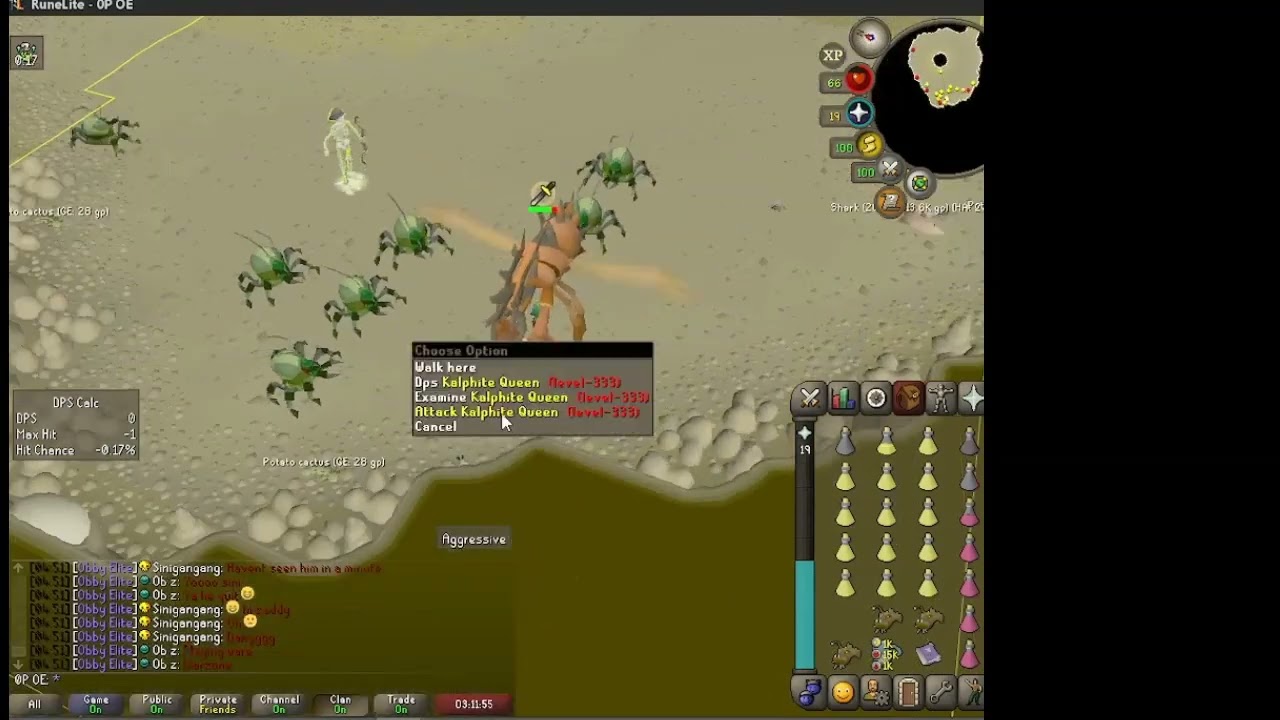 Obby Mauler solo's Kalphite Queen with a Veracs flail combat achievement task