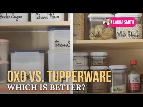 OXO vs. Tupperware–Which is Better? - Get Organized HQ