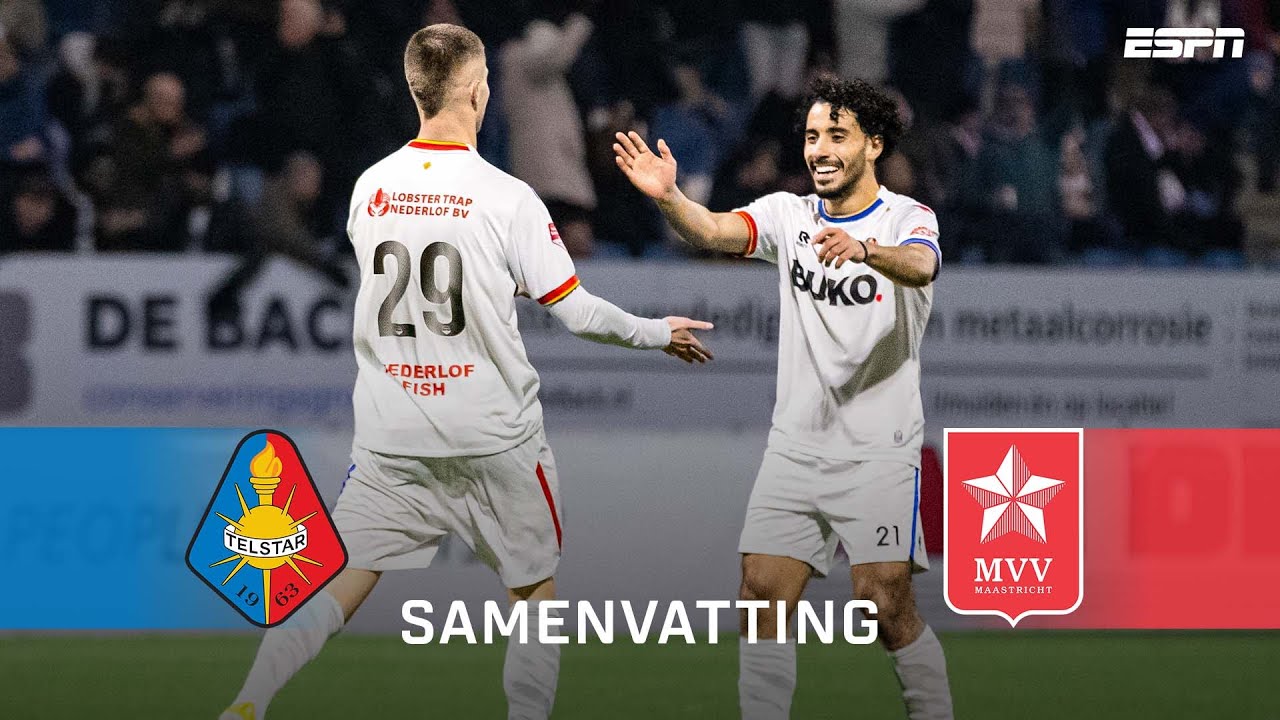 TELSTAR en MVV maken er een SPEKTAKELSTUK van 🔥 | Samenvatting Telstar - MVV Maastricht