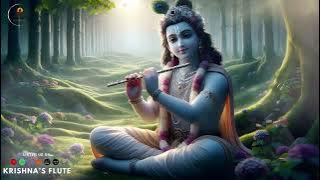 Krishna Flute Melodies | Sleep, Yoga, Study & Calm Morning Energy