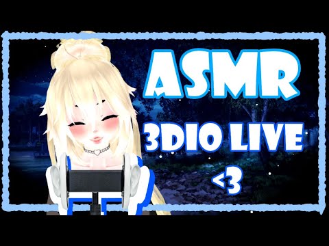 ASMR | Waifu Live at the Beach  [ VRChat V-Tuber ] [ Binaural Audio ]