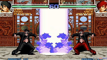 The King Of Fighter 2002 - Hack Another Orochi Iori Black Mamba