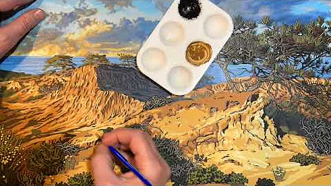 Keith Rust Illustration - Creating  Golden Torrey ...