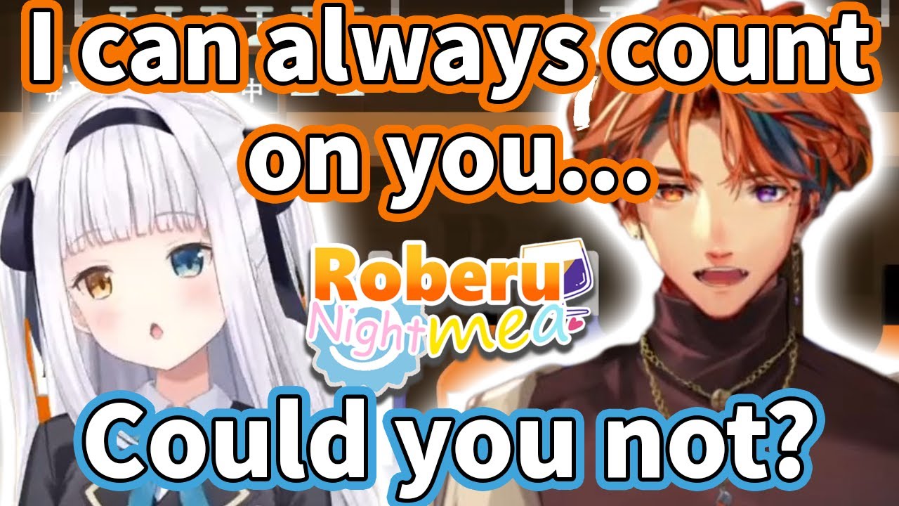 Mea keeps getting dragged into Roberu's nonsense [Holostars/Yukoku Roberu/Kagura Mea]