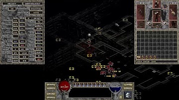 Diablo 1 The Hell 2 - lvl 50 Demonologist vs. Uber Diablo on Doom
