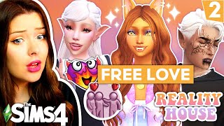 Forcing Every Occult To Live In One House With Free Love Turned On In The Sims 4 Reality House 2