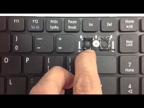 فيديو: كيفية إزالة الأزرار الموجودة على كمبيوتر محمول من نوع Acer