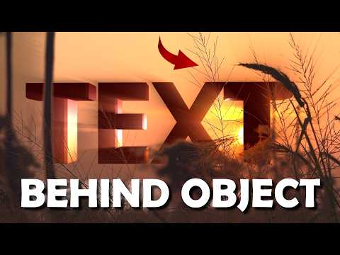 Advanced technique to put text behind any object - Davinci Resolve 21 tutorial - BitMap Node