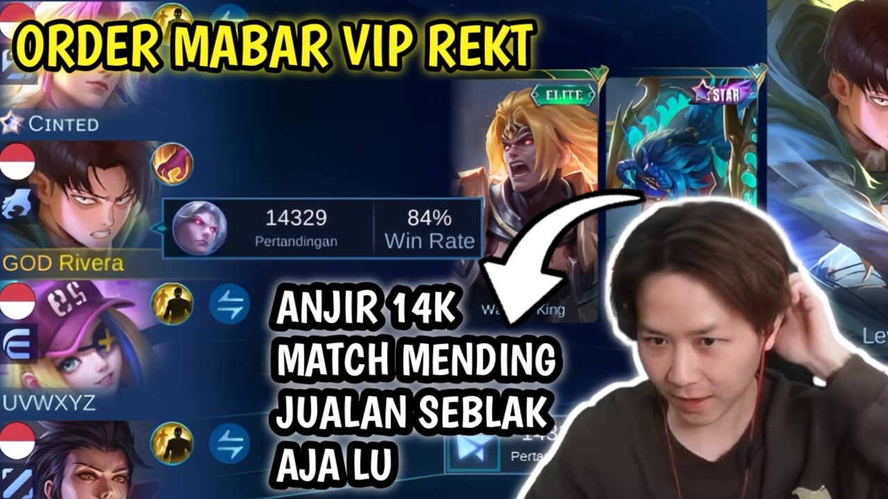 REAKSI REKT KETIKA DI ORDER GLOBAL 1 MARTIS!!! LANGSUNG MANIAC DIHADAPAN REKT!!! -  Mobile Legend