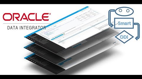 SmartODI ETL Automation Tool - Oracle Data Integrator - ODI - English Introduction