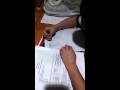 Geoff writing